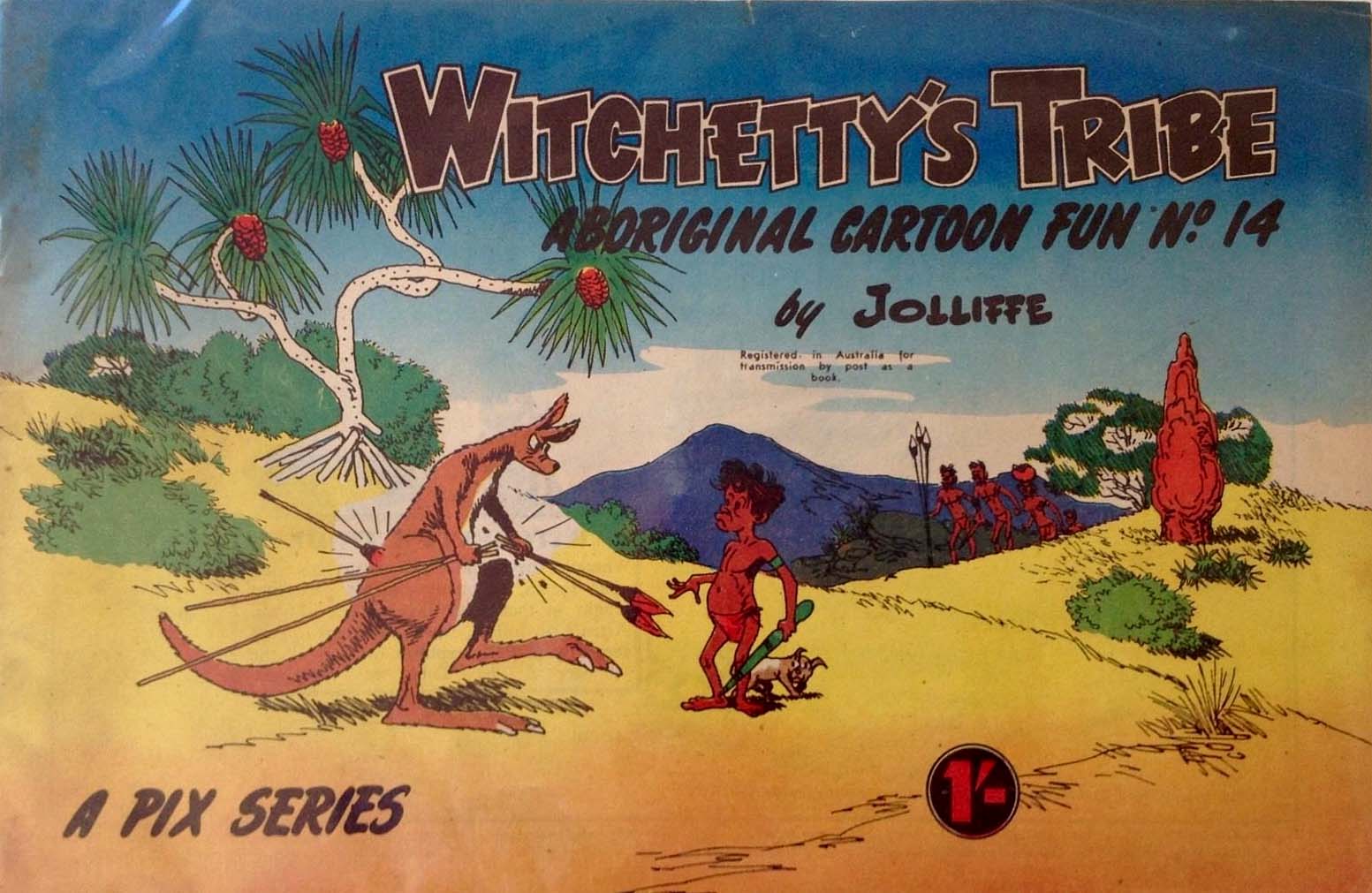 Witchetty's Tribe Aboriginal Cartoon Fun (Sungravure, 1952 series) #14 ([1959?])