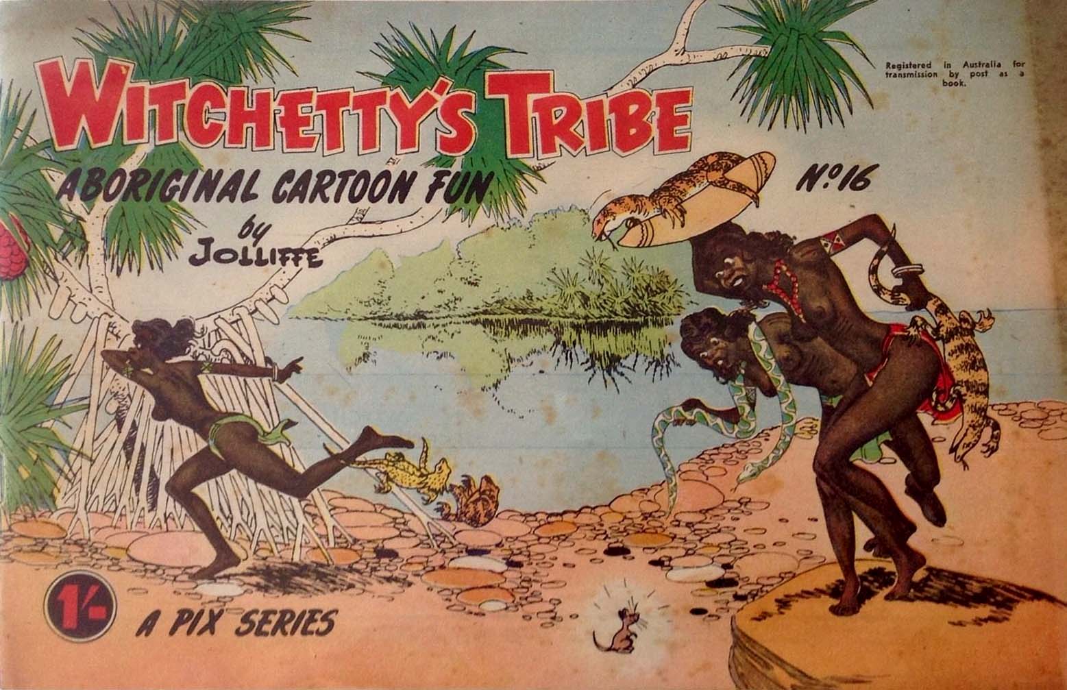 Witchetty's Tribe Aboriginal Cartoon Fun (Sungravure, 1952 series) #16 ([1960?])