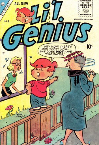 Li'l Genius (Charlton, 1954 series) #8 1955