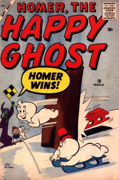 Homer, the Happy Ghost  #18 (March 1958)