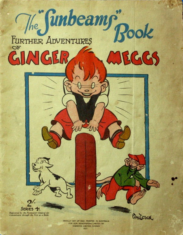 The "Sunbeams" Book (ANL, 1924 series) #4 ([1927]) —Further Adventures of Ginger Meggs