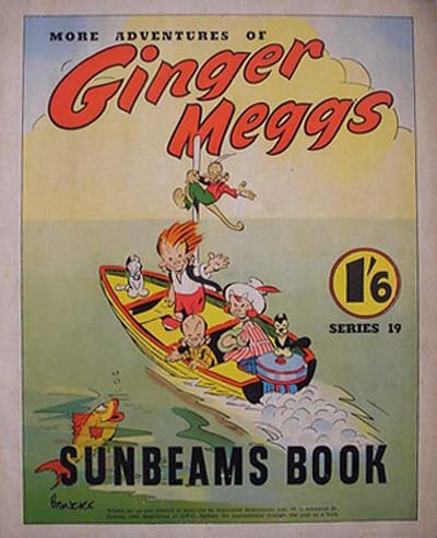The "Sunbeams" Book (ANL, 1924 series) #19 (1942) —More Adventures of Ginger Meggs