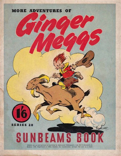 The "Sunbeams" Book (ANL, 1924 series) #20 (1943) —More Adventures of Ginger Meggs