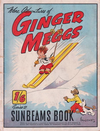 The "Sunbeams" Book (ANL, 1924 series) #21 ([1944?]) —More Adventures of Ginger Meggs