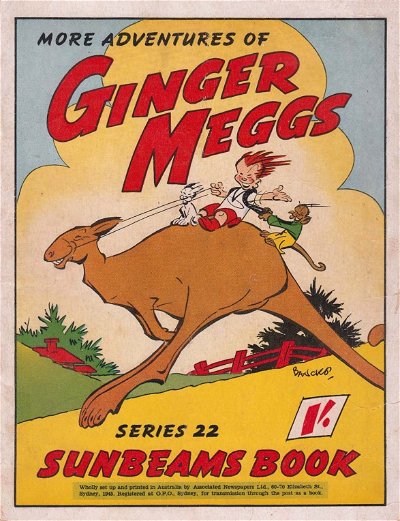 The "Sunbeams" Book (ANL, 1924 series) #22 ([1945]) —More Adventures of Ginger Meggs