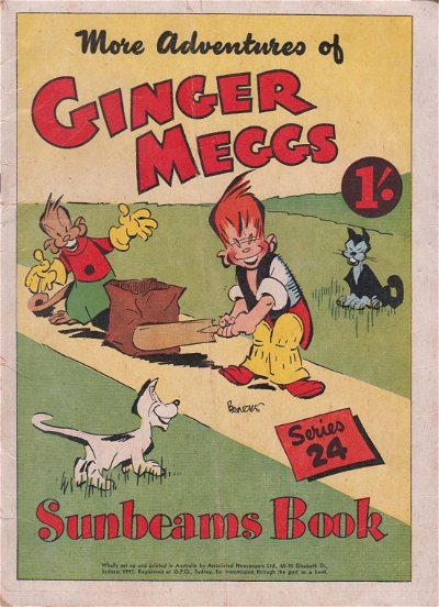 The "Sunbeams" Book (ANL, 1924 series) #24 ([1947]) —More Adventures of Ginger Meggs