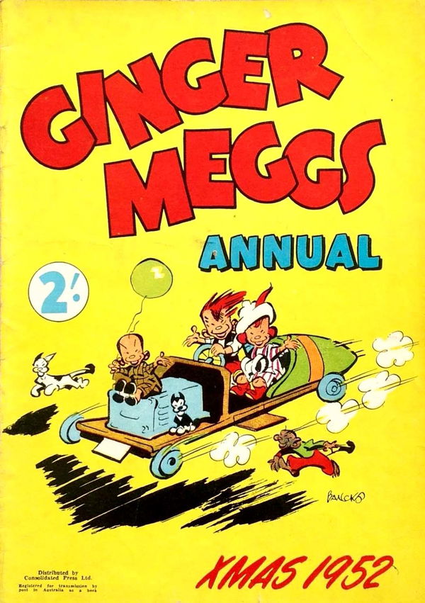 Ginger Meggs Annual (Shakespeare Head, 1952 series)  (Xmas 1952) —Xmas 1952