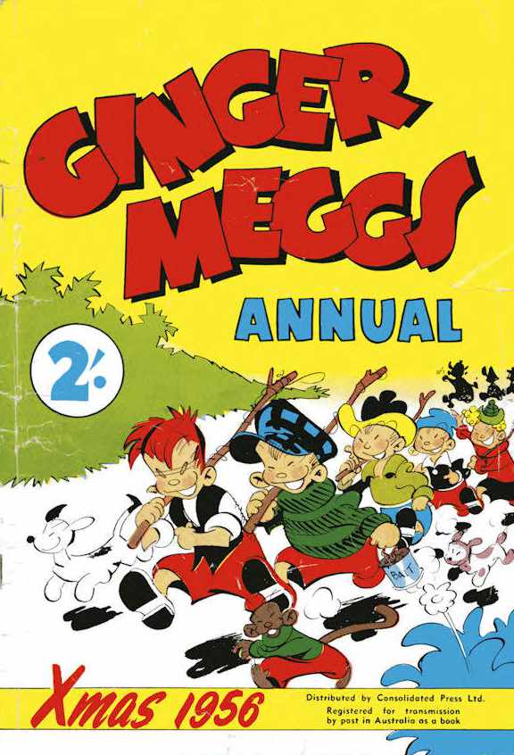 Ginger Meggs Annual (Shakespeare Head, 1952 series)  — Xmas 1956 (Xmas 1956)