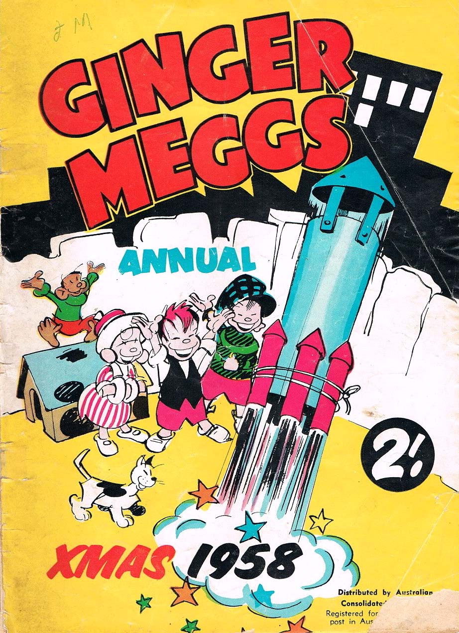 Ginger Meggs Annual (ACP, 1958? series)  (Xmas 1958)