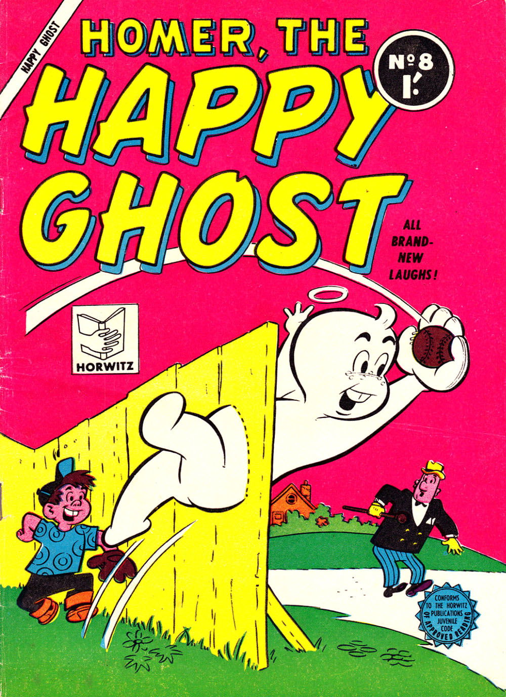 Homer, the Happy Ghost (Horwitz, 1956 series) #8 ([1956?])