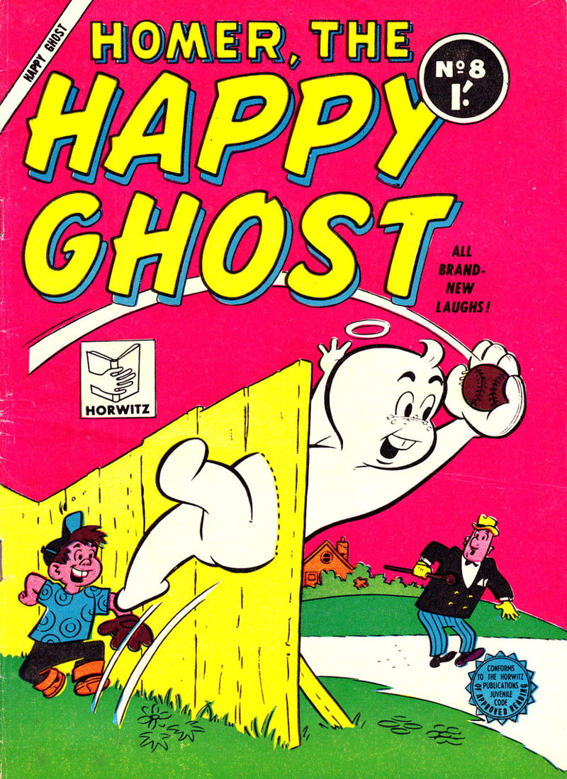 Homer, the Happy Ghost (Horwitz, 1956 series) #8 ([1956?])