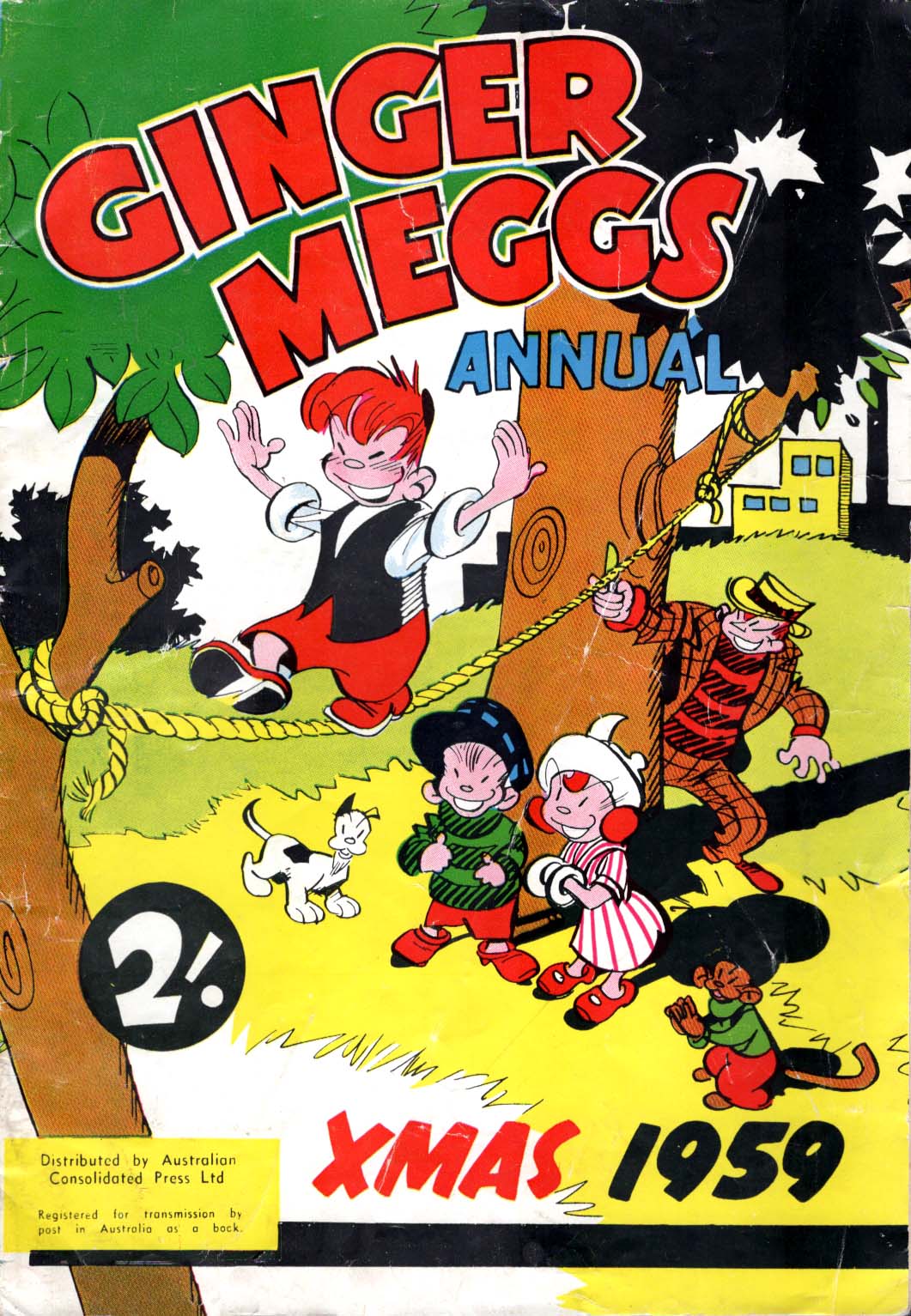 Ginger Meggs Annual (ACP, 1958? series)  — Xmas 1959 (December 1959)