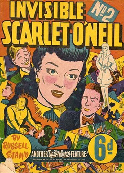 Invisible Scarlet O'Neil (Invincible, 1946? series) #2 ([December 1947?])