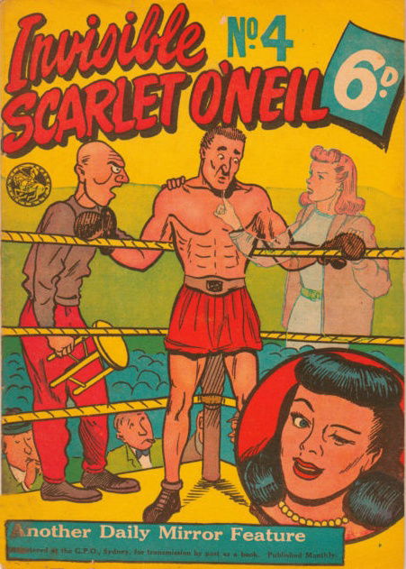 Invisible Scarlet O'Neil (Invincible, 1946? series) #4 (December 1949)
