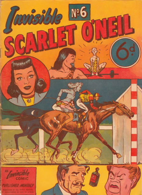 Invisible Scarlet O'Neil (Invincible, 1946? series) #6 ([January 1951?])