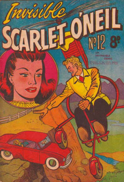 Invisible Scarlet O'Neil (Invincible, 1946? series) #12 ([July 1951?])