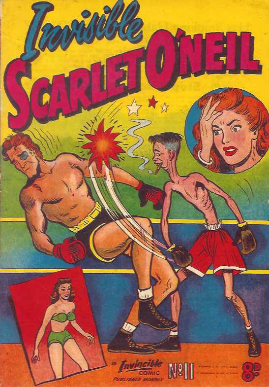 Invisible Scarlet O'Neil (Invincible, 1946? series) #11 ([June 1951?])
