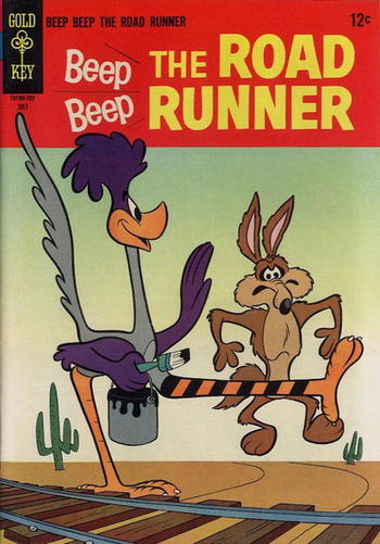 Beep Beep the Road Runner (Western, 1966 series) #4 July 1967