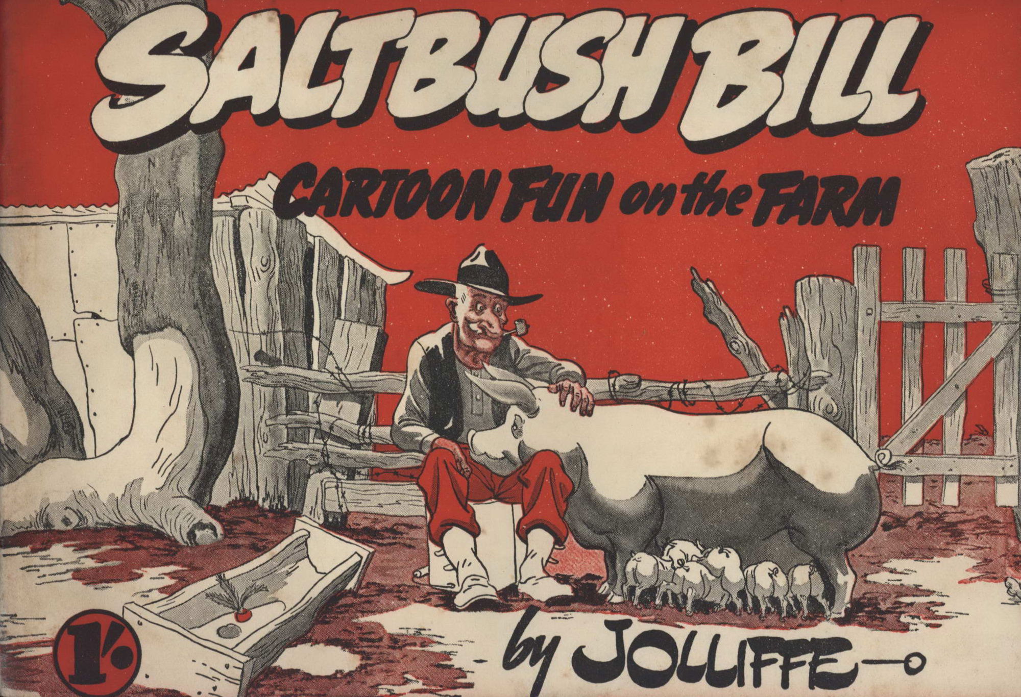 Saltbush Bill Cartoon Fun on the Farm (Invincible, 1946 series) #1 ([November 1946])