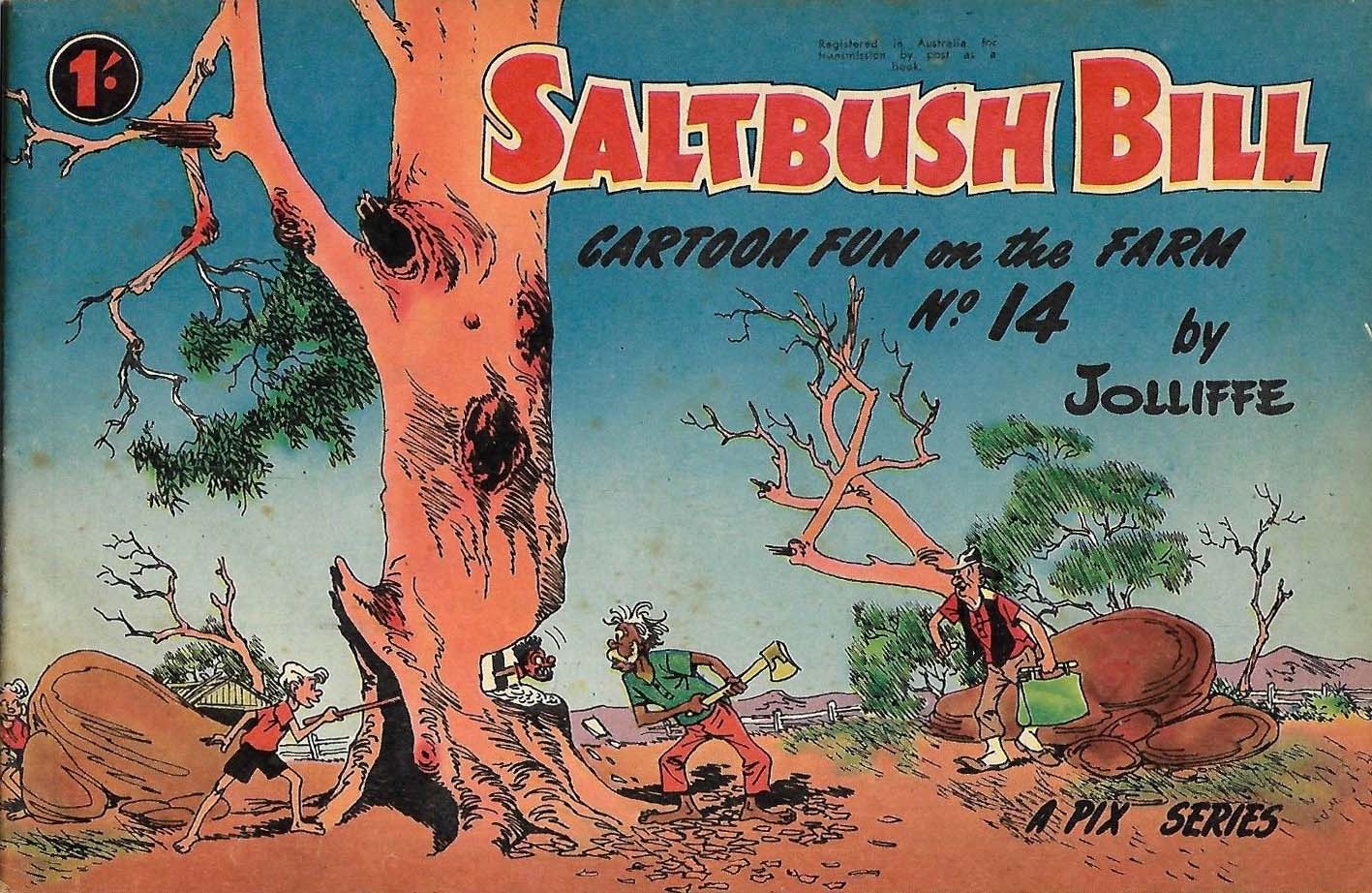 Saltbush Bill Cartoon Fun on the Farm (Sungravure, 1947 series) #14 ([1957?])