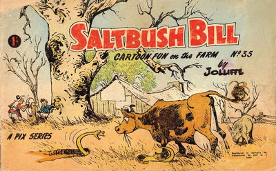 Saltbush Bill Cartoon Fun on the Farm (Sungravure, 1947 series) #35