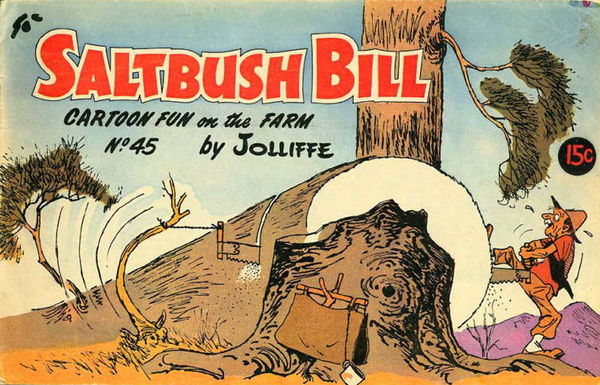 Saltbush Bill Cartoon Fun on the Farm (Sungravure, 1947 series) #45 ([November 1969?])