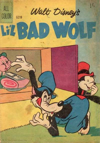 Walt Disney's Giant Comics [G Series] (WG Publications, 1951 series) #G219 — Walt Disney's Li'l Bad Wolf ([1961?])