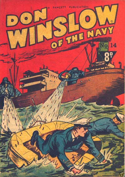 Don Winslow of the Navy (Cleland, 1952? series) #14 ([January 1954?])