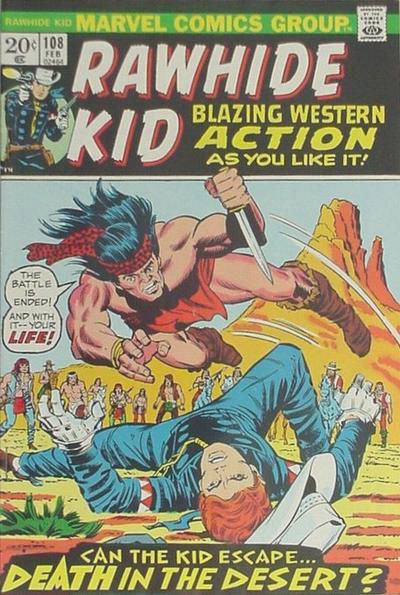 The Rawhide Kid (Marvel, 1960 series) #108 (February 1973)
