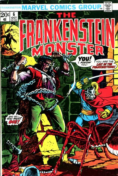 Frankenstein (Marvel, 1973 series) #6 (October 1973)
