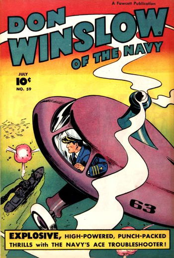 Don Winslow of the Navy (Fawcett, 1943 series) #59 July 1950