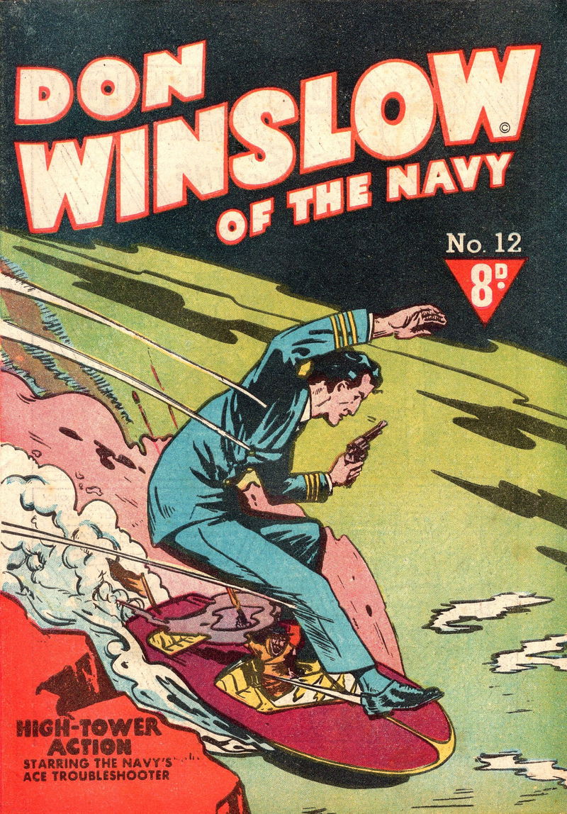 Don Winslow of the Navy (Cleland, 1952? series) #12 ([November 1953?])