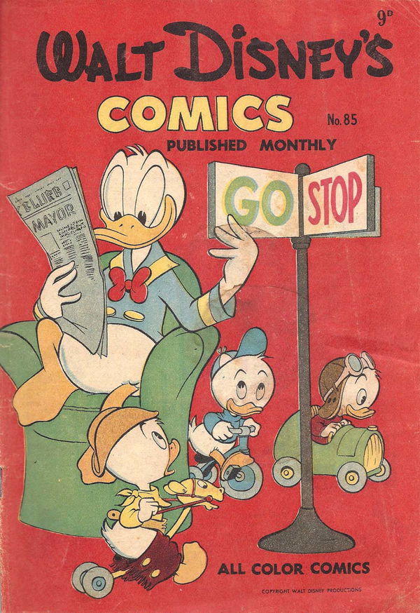 Walt Disney's Comics (WG Publications, 1946 series) v8#1 (85) (1953)