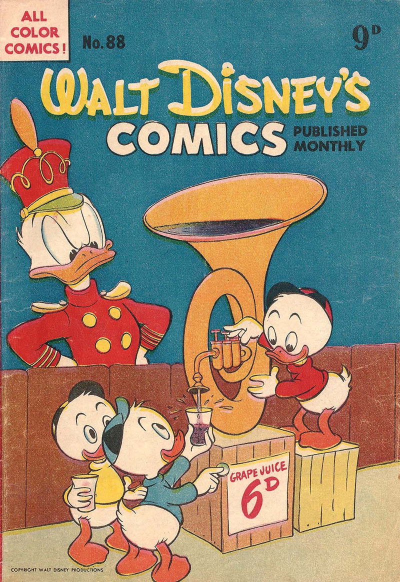 Walt Disney's Comics (WG Publications, 1946 series) v8#4 (88) (1953)