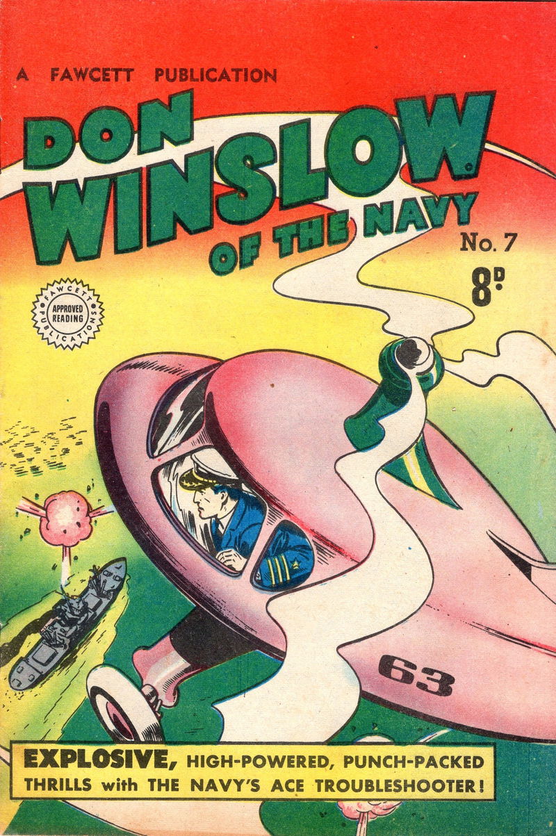 Don Winslow of the Navy (Cleland, 1952? series) #7 (June 1953)