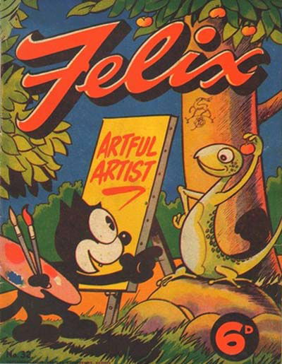 Felix (Elmsdale Publications, 1945 series) #32 — Artful Artist ([October 1948?])