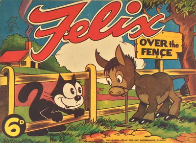 Felix (Elmsdale Publications, 1945 series) #33 — Over the Fence ([November 1948?])