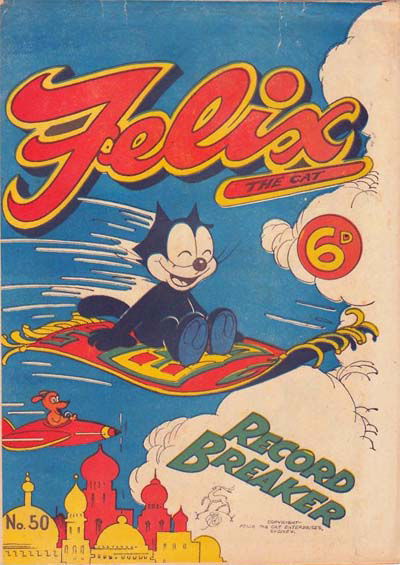 Felix (Elmsdale Publications, 1946 series) #50 ([April 1950?]) —Felix the Cat