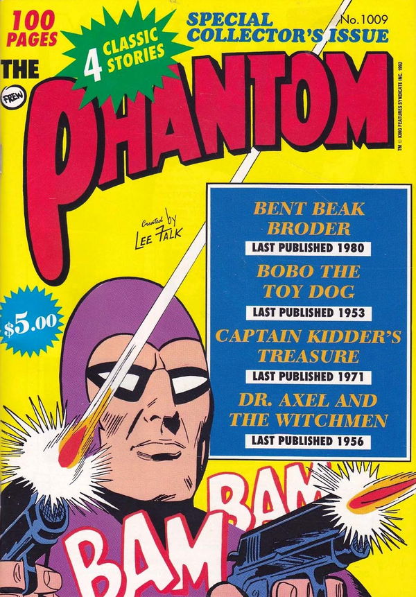 The Phantom (Frew, 1983 series) #1009 (April 1992)