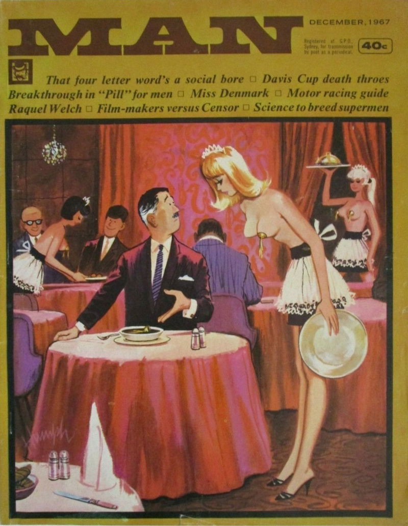 Man [Man Magazine] (Man, 1946 series) v63#1 (December 1967)