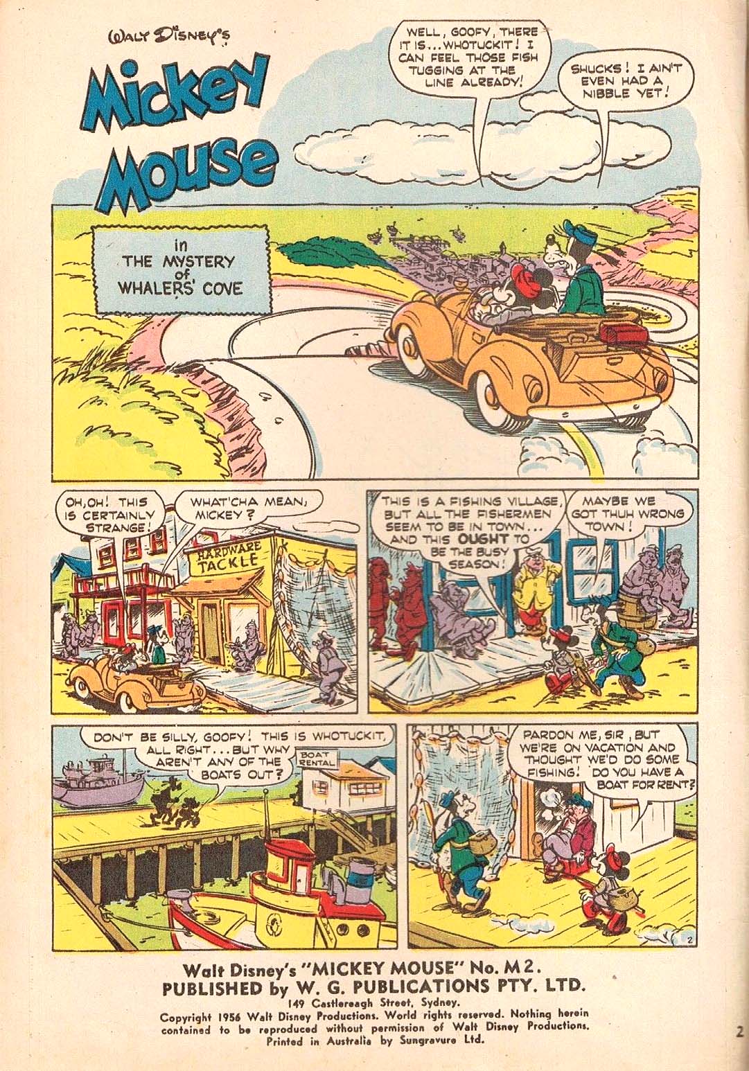 Mickey Mouse #43 - The Mystery Of Whalers' Cove (Issue)