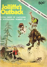 Jolliffe's Outback Cartoons & Australiana (Jolliffe, 1972 series) #92