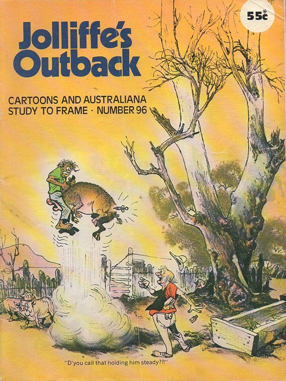Jolliffe's Outback Cartoons & Australiana (Jolliffe, 1972 series) #96 ([February 1975?])