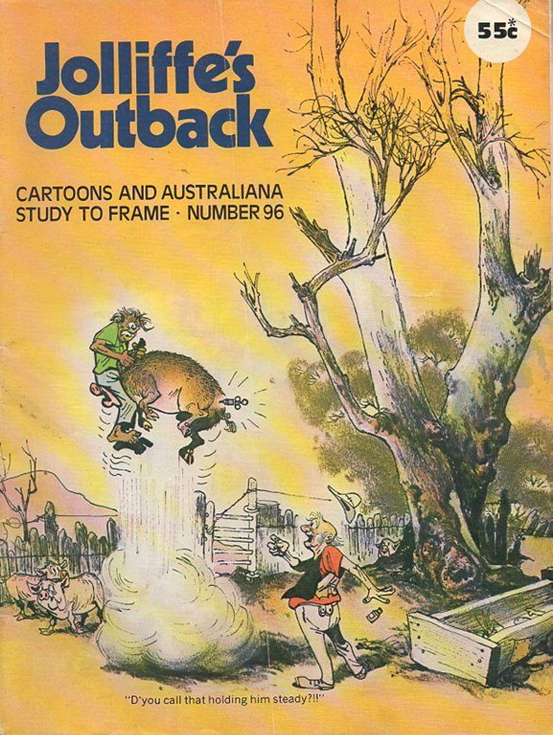Jolliffe's Outback Cartoons & Australiana (Jolliffe, 1972 series) #96 ([February 1975?])
