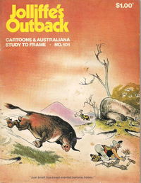 Jolliffe's Outback Cartoons & Australiana (Jolliffe, 1972 series) #101 October 1976