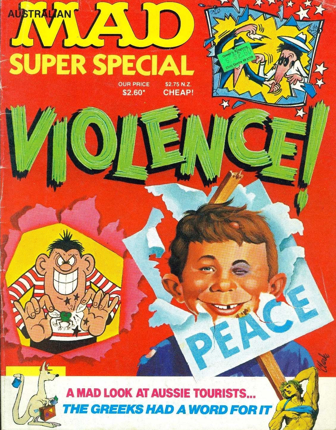Australian Mad Super Special (Horwitz, 1982 series) #47 — Violence! (1983)