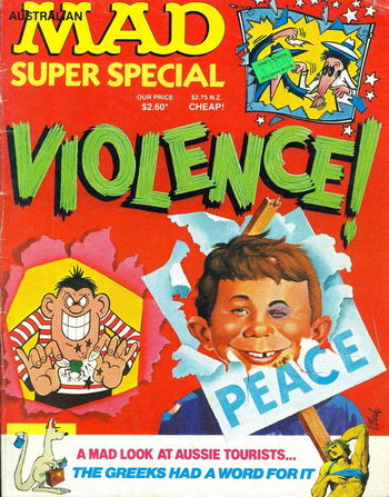 Australian Mad Super Special (Horwitz, 1982 series) #47 (1983) —Violence!