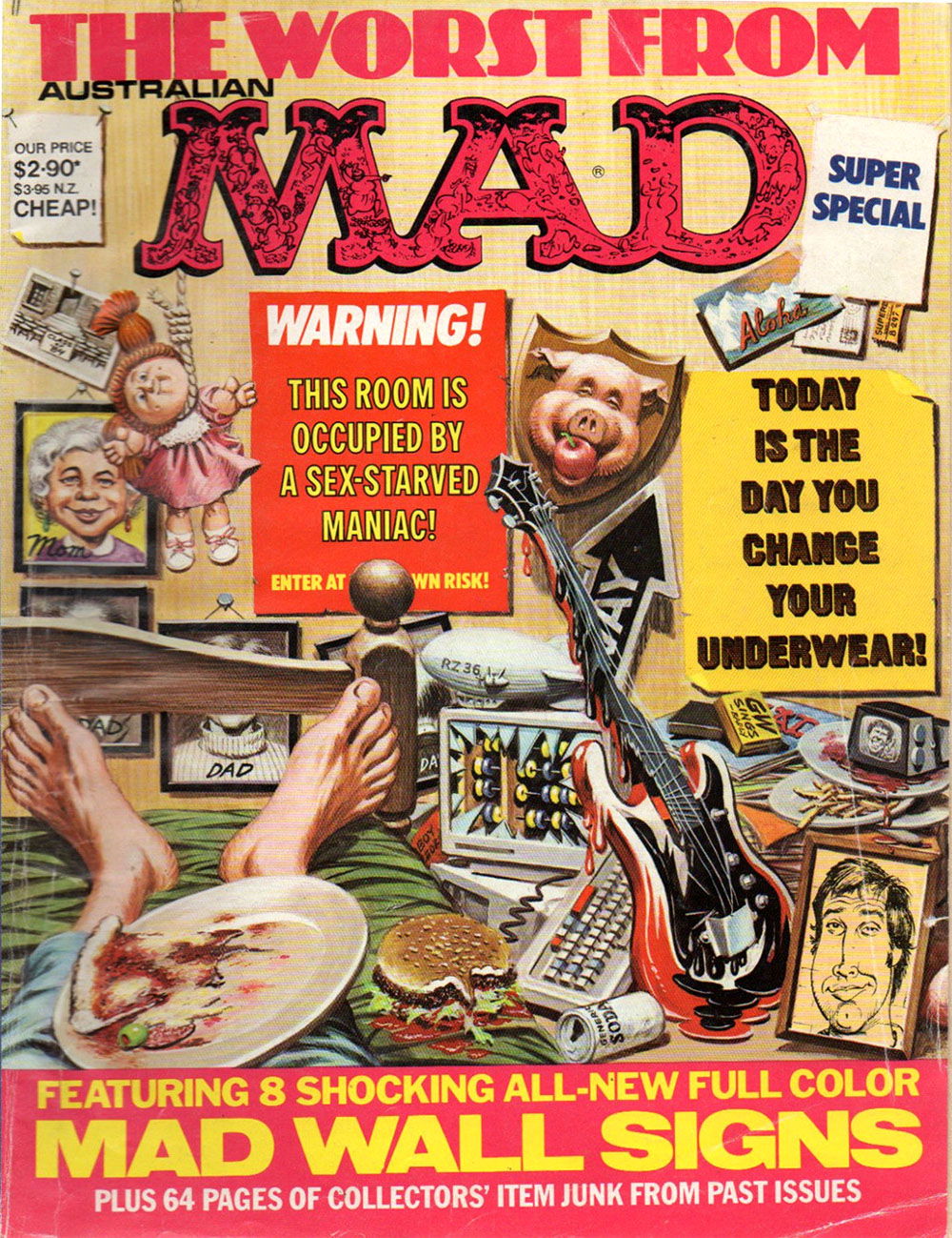 Australian Mad Super Special (Horwitz, 1982 series) #49 — The Worst from Australian Mad (1984)