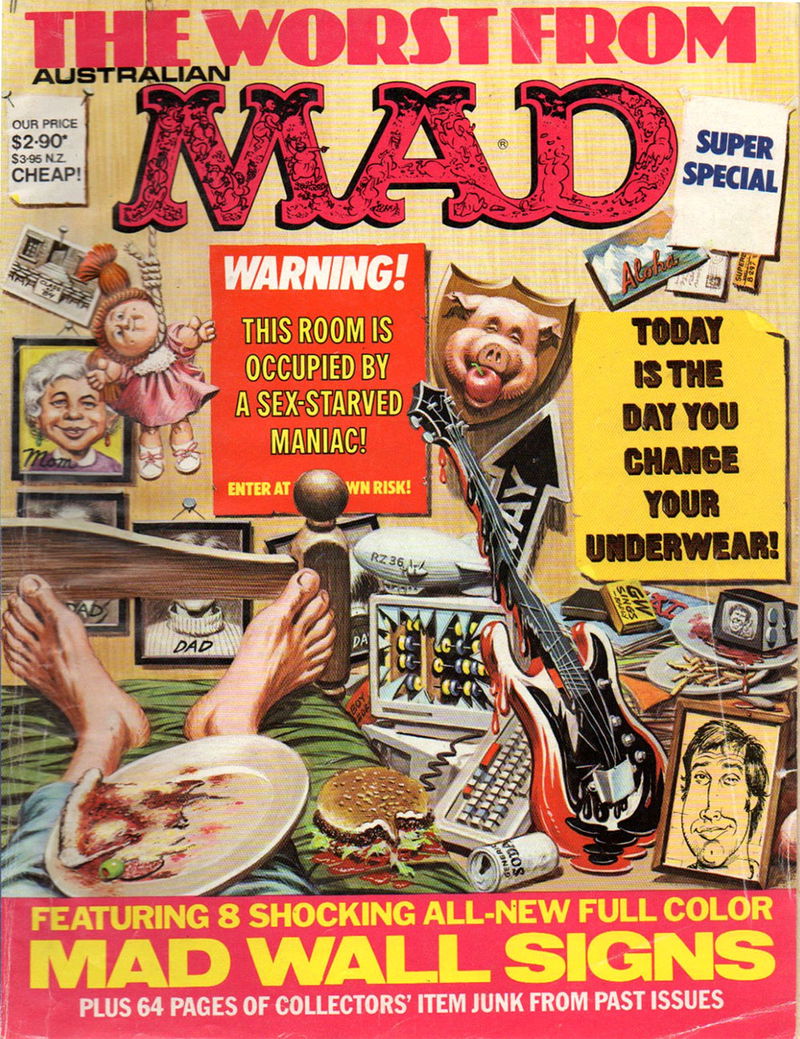 Australian Mad Super Special (Horwitz, 1982 series) #49 — The Worst from Australian Mad (1984)