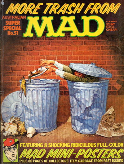 Australian Mad Super Special (Horwitz, 1982 series) #51 — More Trash from Mad [1985?]